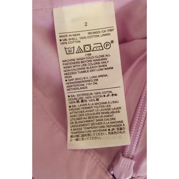Banana Republic Poplin Pleated Lavender Cropped Tank and Midi Skirt Set SZ 2 - Picture 6 of 10